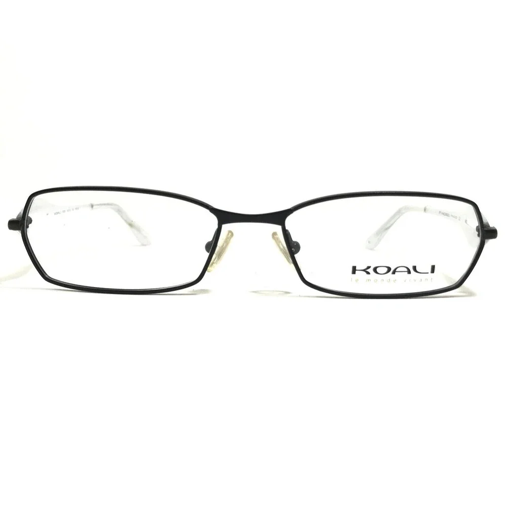 Morel Eyeglasses Frames KOALI 6723K NW103 Black White Rectangular 53-16-135